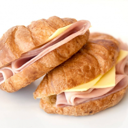 Croissant - Mini with Ham and Cheese