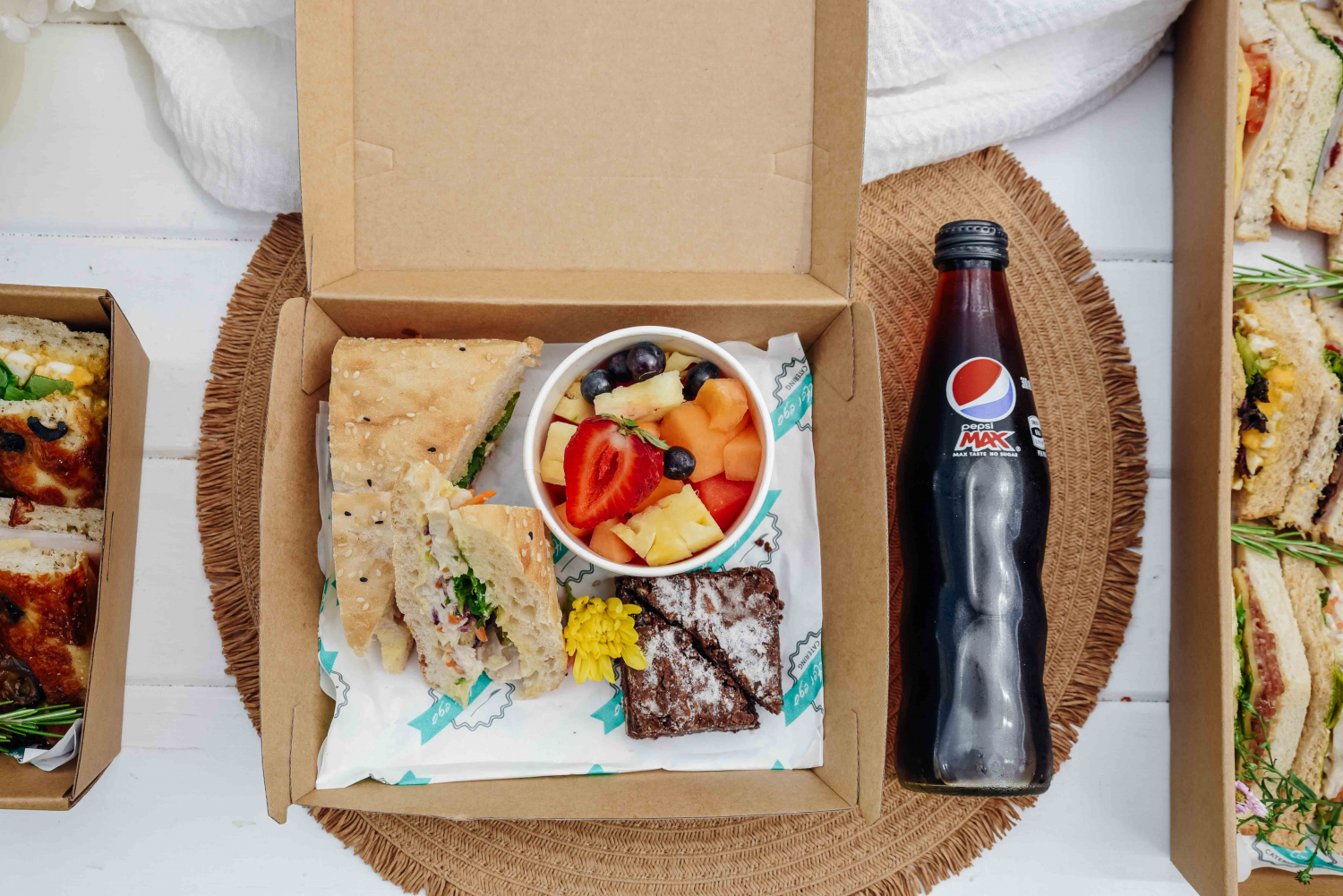 Order Individual Lunch - Gourmet Sandwich, Fruit Cup and Many More