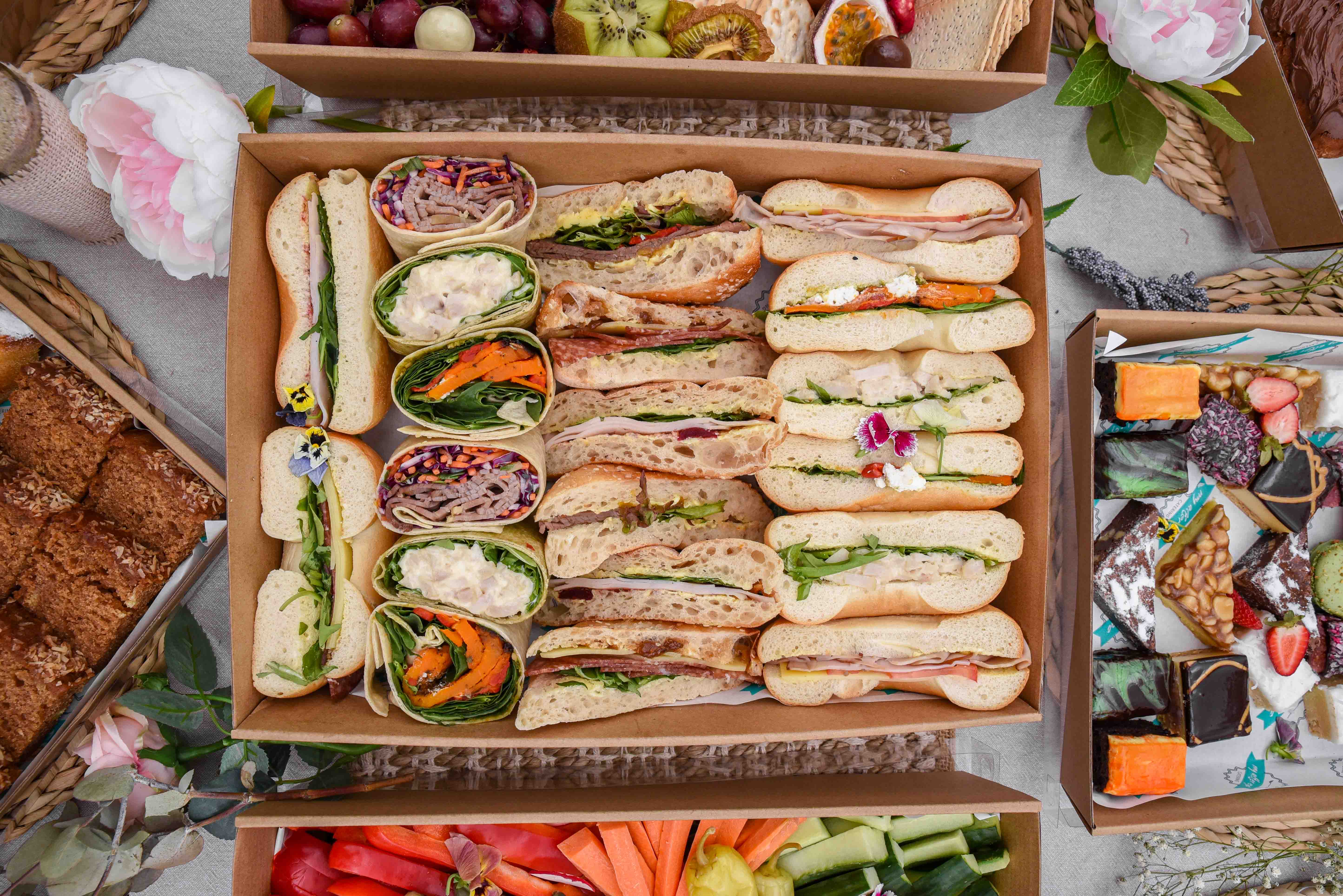 Mixed Gourmet Sandwiches